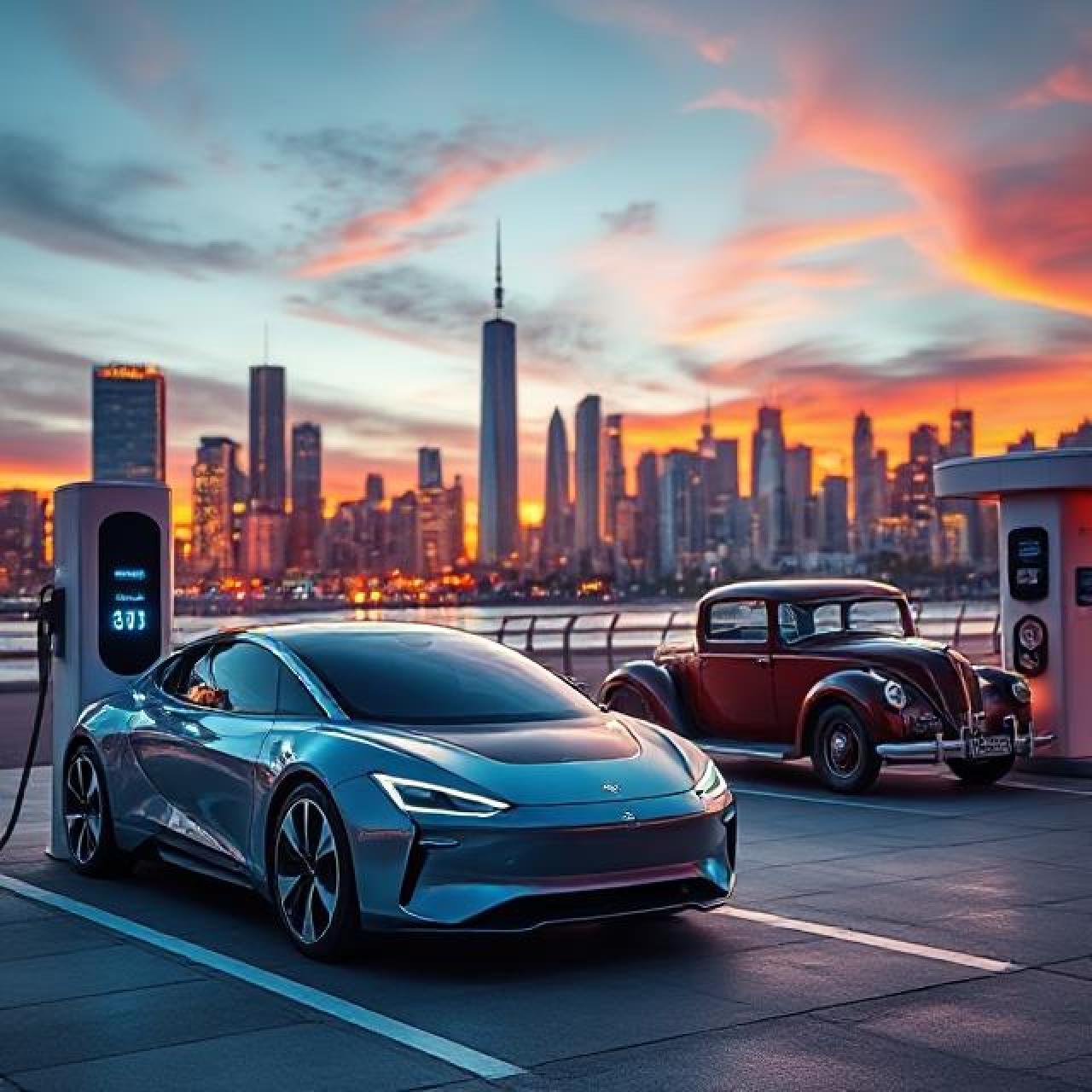 Electric Vehicles vs. Gasoline Cars: Navigating the Future of Transportation - Comparison of electric and gasoline cars,